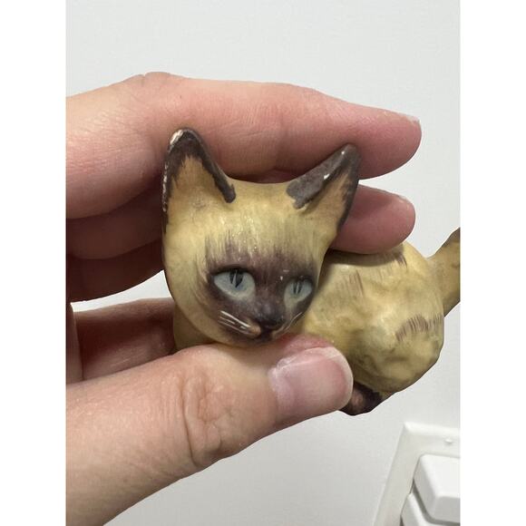 Vintage Lefton Set of 3 Siamese Kittens - Picture 8 of 11